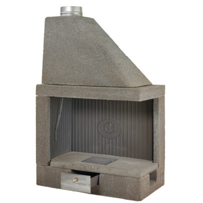 Caminetto angolare ghisa